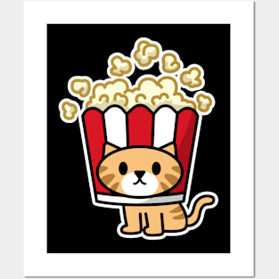 PopCorn Cat Posters and Art